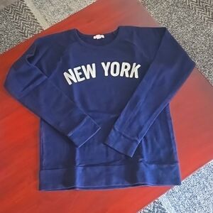 JCrew Crewcuts "New York" sweatshirt, size 14